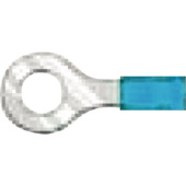Plastimo 429332 - Ø 4 mm ring lug connector, blue