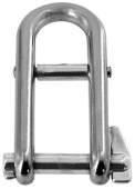 Hollex Key Pin Shackle With Bar 8mm AISI316