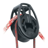 Harken 3387 - 57mm Black Magic Aluminum Loop Block Wide
