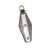 Viadana Wind Speed Ball Bearing Double Fiddle Block with Swivel Head for Rope up to 8-12 mm