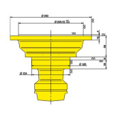 Bell Housing, Volvo Sterndrive