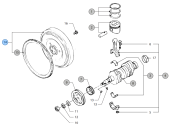 Vetus STM3920 - Flywheel Assy