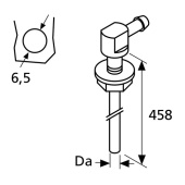 Webasto 1322632A - Tank Extracting Cpl. 90Dek With Access.