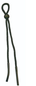 Yachticon Adjustable Eyeglass Cord Black