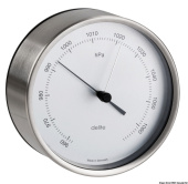 Delite Clausen Barometer Ø 100 mm Stainless Steel - Osculati 28.859.02