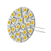 Dixplay Vertical G4 Bulb 8-35V 3W - 21 Warm White LEDs - Ø35mm