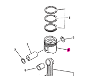 Northern Lights 6222-31-2110 - Piston 