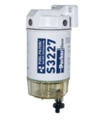 Parker 320R-RAC-01 Marine Fuel Filter Water Separator – Racor Spin-on Series - 227 L/H - 10µ