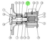 Jabsco SP3100-10 - Seal