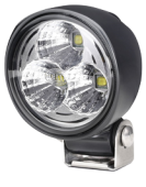 Hella Model 70 Searchlight LED 2100 Lumen, Width Radius, Black Housing