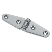 Foresti & Suardi 108A.C - Chromed Brass Double Tail Hinge 151 mm