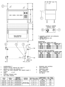 Baratta SSR-GT Marine Refrigerated Counter With Open Cabinet