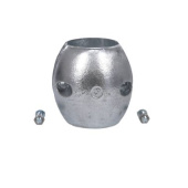 Super Marine Zinc Shaft Rounded Anode Ø40