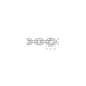 Lalizas 97706 - Anchor Chains Inox 316 ISO 4565 Diam. 12 mm 100 m Calibrated
