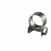 ABA Mini Hose Clamps 304 Stainless Steel (Pack of 10)