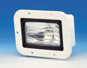 Jabsco 45960-0000 - Flush mount flood light, trapezoidal beam, 12 volt dc