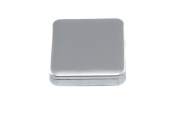 Inprojal Flip Cover Spring-Return 60x60mm Smooth/Silver Matt