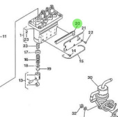 Nanni Diesel 970303952 - Injection Pump Control Rack for 4.150HE Engines