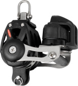 Ronstan RF46330 Series 40 Ball Bearing Orbit Block, Triple Ratchet with Adjustable Cleat