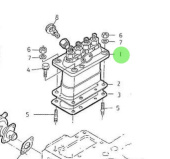Nanni Diesel 970310412 - Injection Pump Assembly for 4.195HE Engines