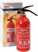 Ajax 809-197001 - Ajax Powder Fire Extinguisher, 1kg