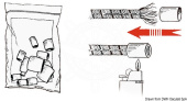 Osculati 06.202.00 - Heat-Shrinkable White Plastic Terminals For Lines