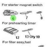 Nanni Diesel 970312358 - Connection Holder for Connector Assembly