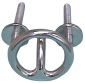Allpa Stainless Steel Ski Tow Ring, Material Ø9mm, Thread M10