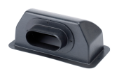 Allpa Flow Transition With Backmount Ring, Ø127mm, For Marine Air Conditioning System