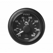 VDO A2C59512334 - Pyrometer 250° - 1650°F Black ViewLine 52 mm