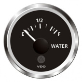 VDO A2C59514100 - Veratron ViewLine Fresh Water Level 3-180 Ohm Black 52mm