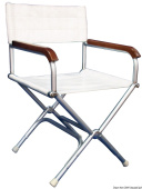 Osculati 48.353.15 - Director folding chair high-resistance white vinyl