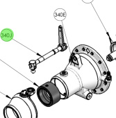 Alamarin Jet 340J - Steering Shaft for Jet-340 Water Jets