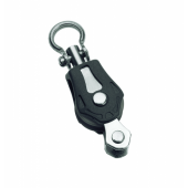 Barton Marine Single Block - Swivel + Becket