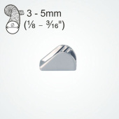 Clamcleat CL712/S1 Small Alloy Insert Cleat for 3–5 mm Rope