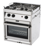 Force 10 F63258 2 Burner Marine Gas Cooker Oven Grill Euro Compact