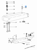 Vetus STM2221 - Valve Guide Inlet 14, 59