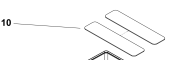 Isotherm SGC00456AA - Glass Shelf for FL115 Freeline 115 Elegance Fridge