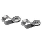 Barton 18112 - Dinghy Traveller Loop Eyes Pair Size 0 – 16mm Track, SWL 130kg