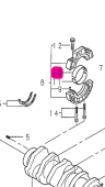 Northern Lights 198517232 - Bearing; Standard (Upper) 