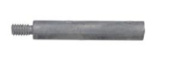 Super Marine Zinc Pencil Anode For Caterpillar Engines Ø10 x 55 - 1/4 UNC