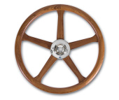 Stazo Retro Classic Chrome Steering Wheel Type 19