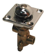 Kobelt 3517 - Palm Valve, Compact Mechanical Control, Bronze & Stainless Steel Construction, 1/8” NPT