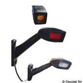 Osculati LED Side Marker Lights with Rubber Body for Boat Trailers
