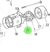 Nanni Diesel 970310989 - Starter Brush Spring for Marine Diesel Engines