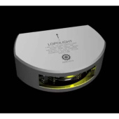 Lopolight 201-013V - Navigation Light 2NM 135° Yellow, Towing, Silver Anodized