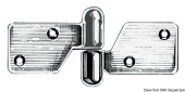 Osculati 38.121.00DX - Hinge 3812100 Right