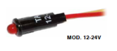Trem K3305012 - Micro LED Indicator Light 12-24V Red Colour
