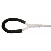 Plam Black Nylon Chafe Protection Ribbon with Velcro Closure (Roll 25 meter)