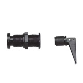 Nuova Rade 44092 - Thru-Hull Kit Ø22mm W/Expanding Plug & Non-Return Valve, Black